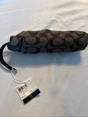 NWT Coach Compact Umbrella with Case
